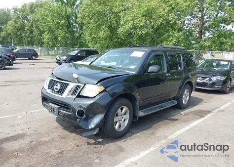 2008 Nissan Pathfinder Se из США, поврежденный, VIN 5N1AR18B58C626249